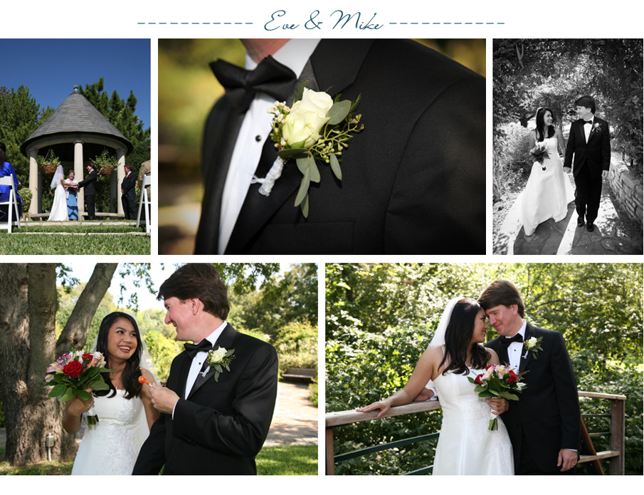 Eve and Mike's Fort Worth Botanic Gardens wedding